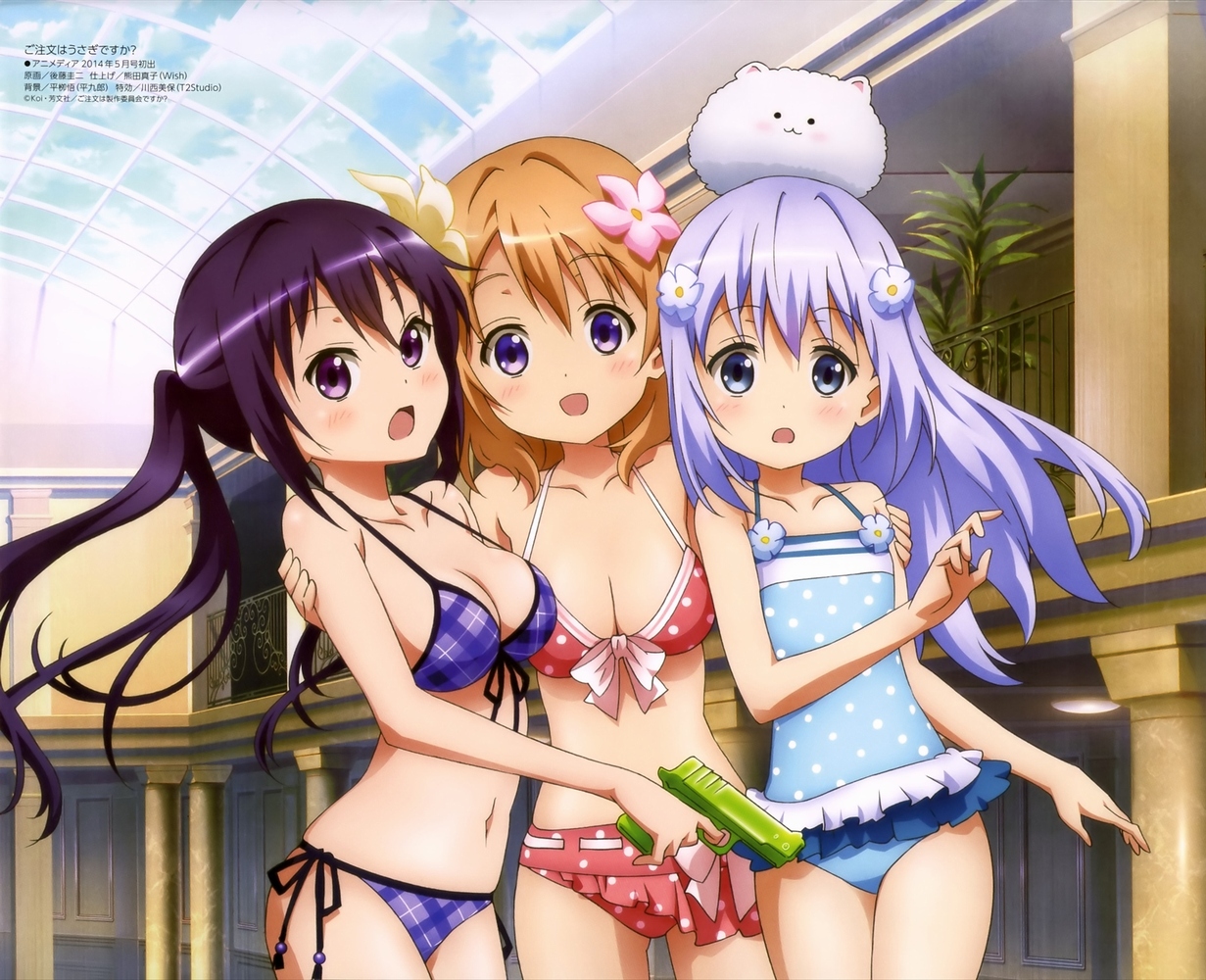 【ごちうさ】GIF画像っぽくした ご注文はうさぎですか？の剥ぎコラ画像☆ part1